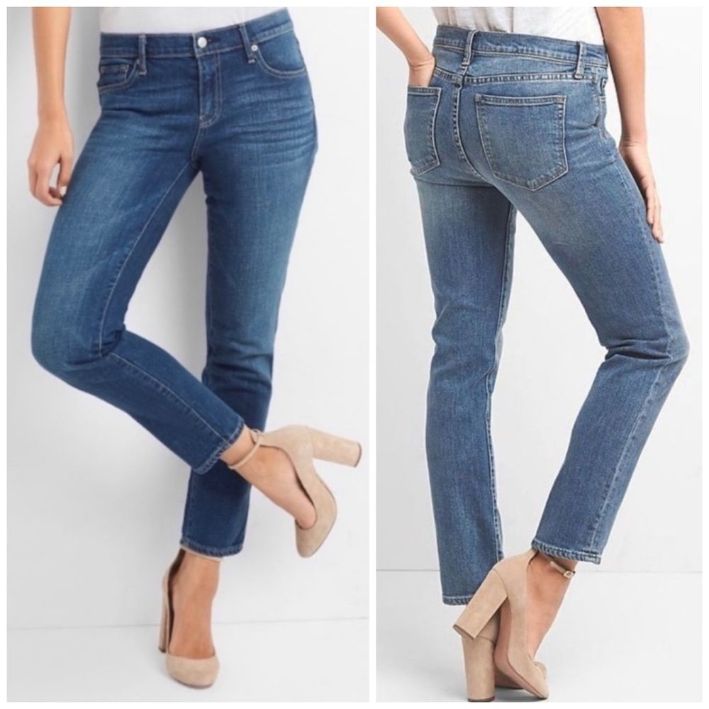 GAP 1969 Real Straight Jeans Size 28/6 Ankle